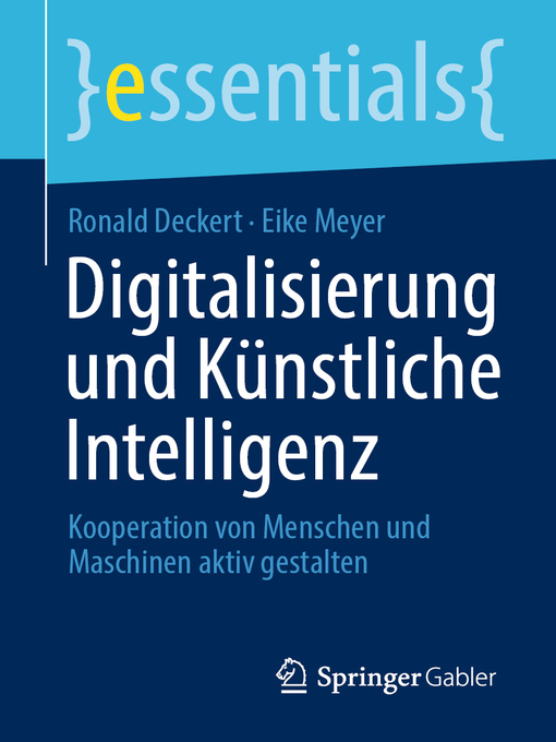 Title details for Digitalisierung und Künstliche Intelligenz by Ronald Deckert - Available